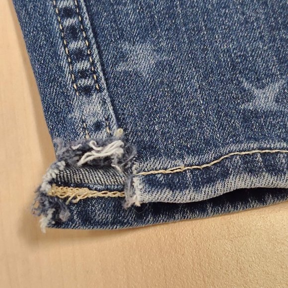 H&M HM Jeans Womens size 29 stars print LOGG good condition - Picture 9 of 11